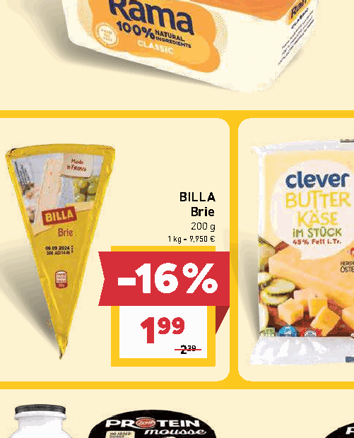 BILLA Brie