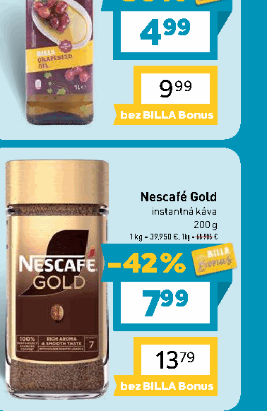 Nescafé Gold instantná káva