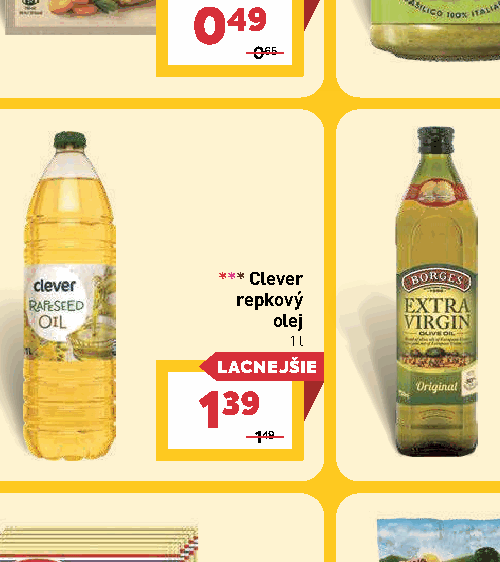 Clever repkový olej