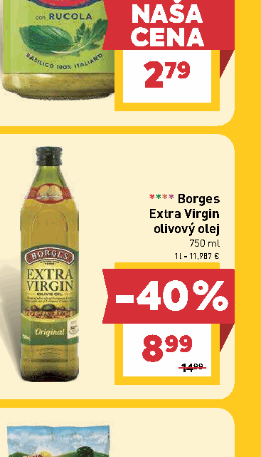 Borges Extra Virgin olivový olej