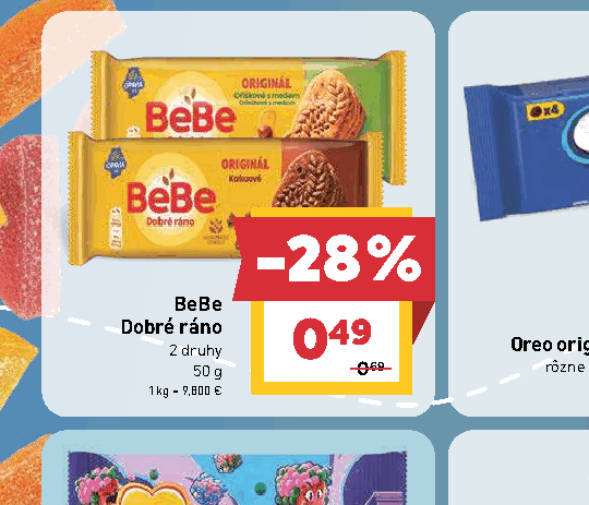 BeBe Dobré ráno 2 druhy
