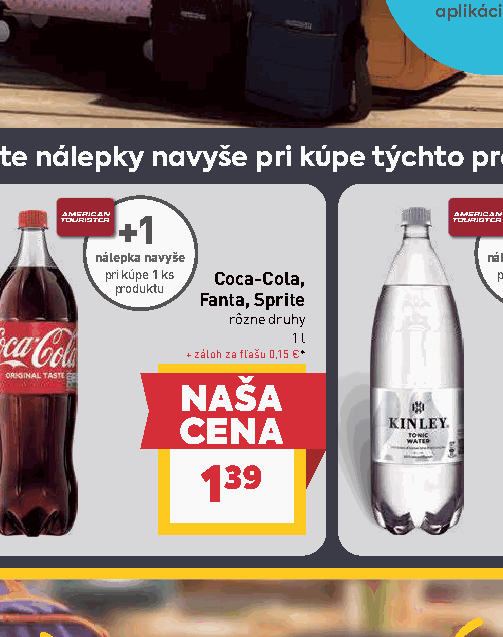 Coca-Cola, Fanta, Sprite rôzne druhy