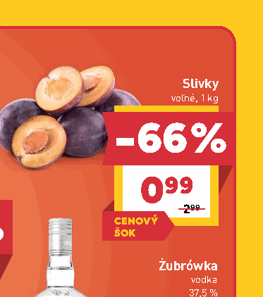 Slivky voľné, 1 kg