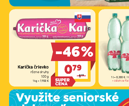 Karička črievko rôzne druhy