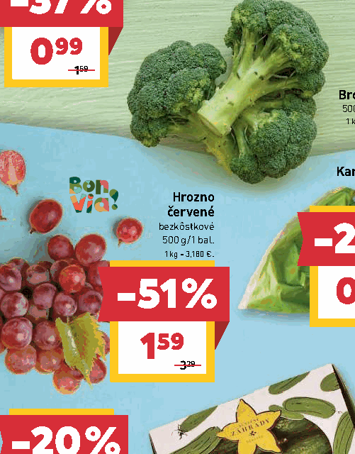 Hrozno červené bezkôstkové .