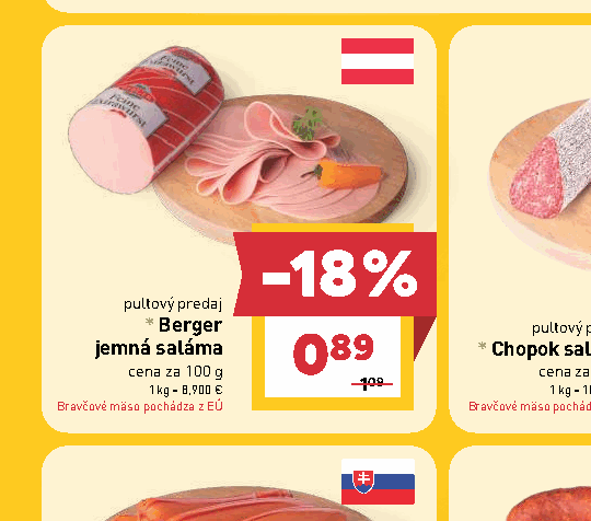Berger jemná saláma