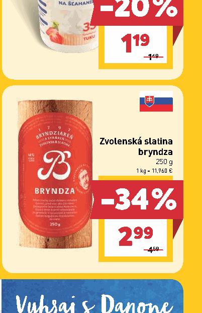 Zvolenská slatina bryndza