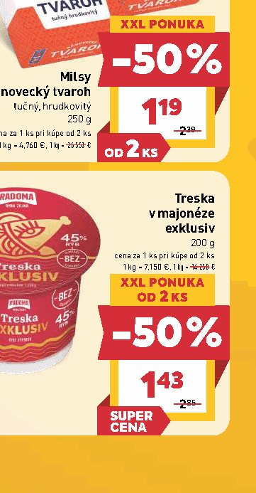 Treska v majonéze exklusiv