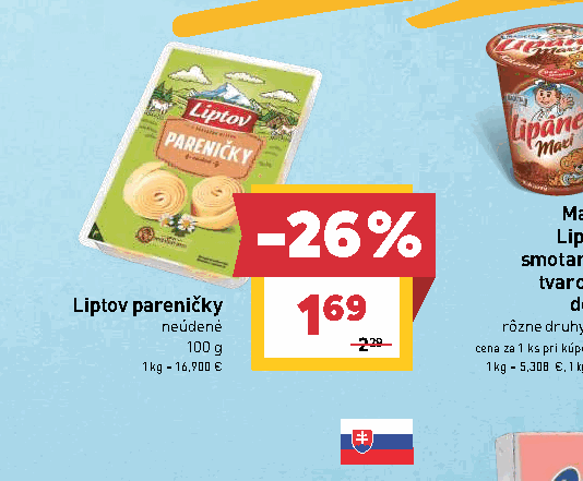 Liptov pareničky neúdené