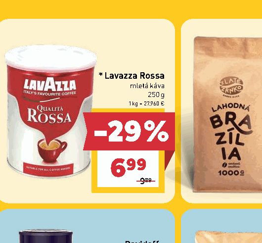 Lavazza Rossa mletá káva