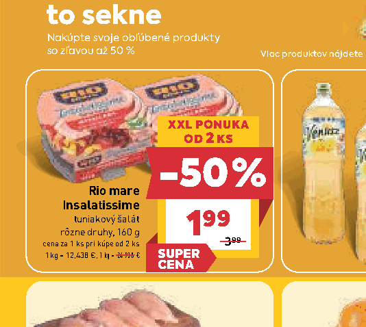 Rio mare Insalatissime tuniakový šalát rôzne druhy, 160 g