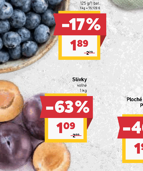Slivky voľné