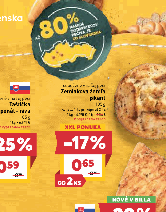 Zemiaková žemľa pikant