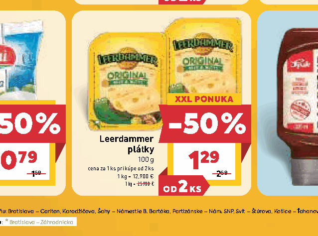 Leerdammer plátky