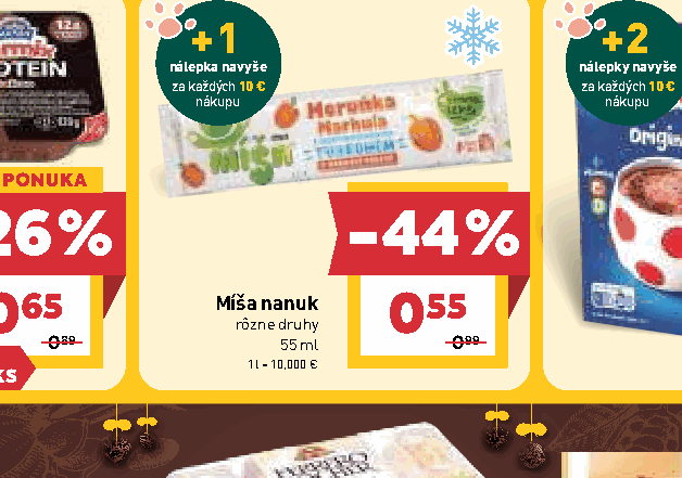 Míša nanuk rôzne druhy