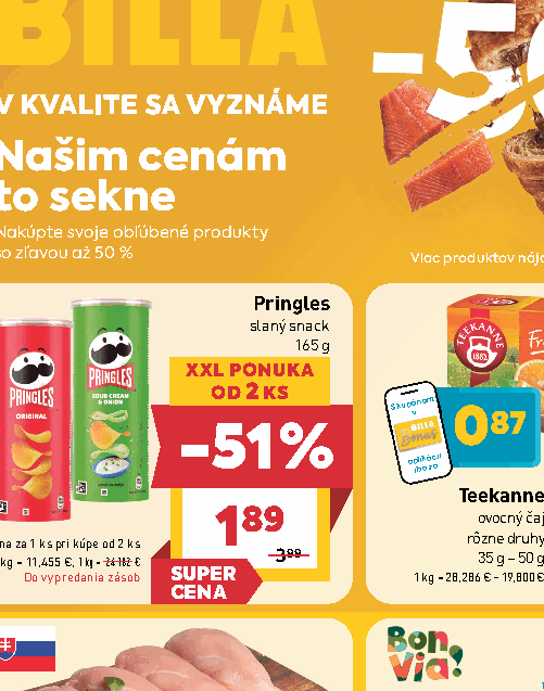 Pringles slaný snack