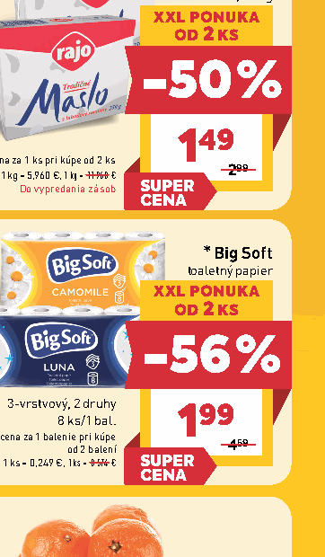 Big Soft toaletný papier