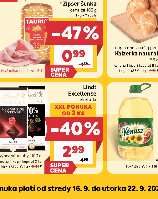 Lindt Excellence čokoláda