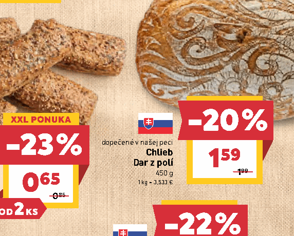 Chlieb Dar z polí
