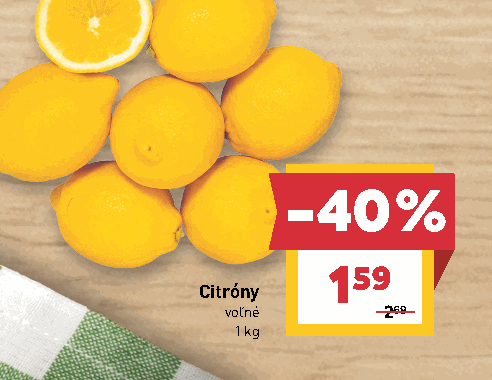 Citróny voľné