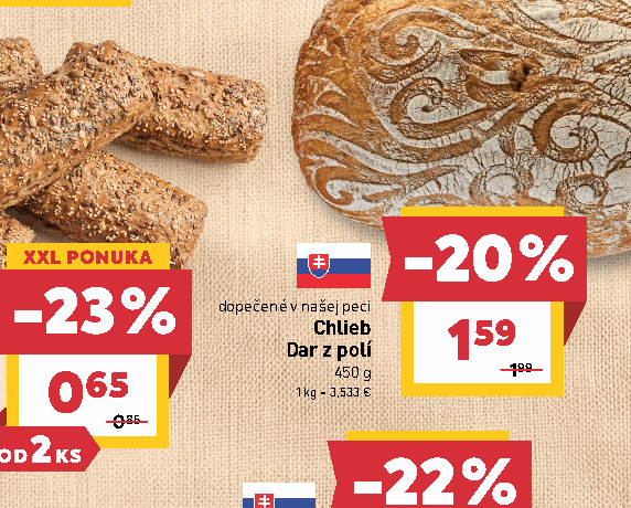 Chlieb Dar z polí