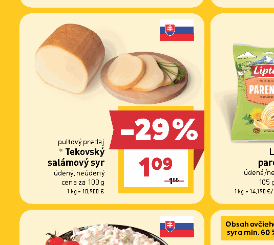 Zvolenský zmrzlina rôzne druhy
