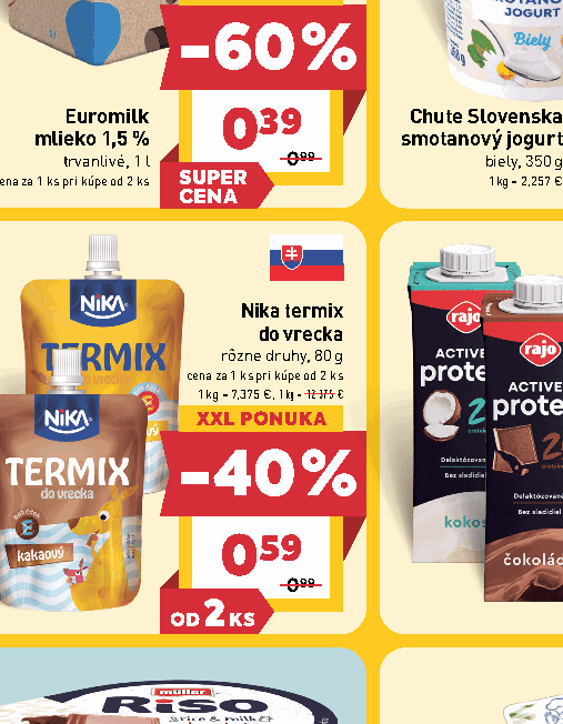Danone Actimel jogurtový nápoj rôzne druhy