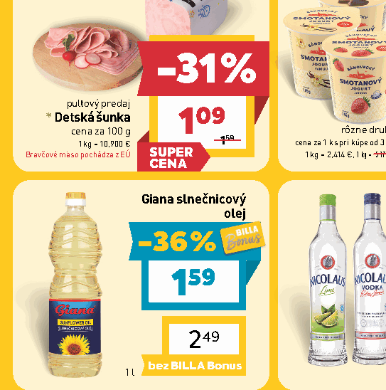 Giana slnečnicový olej
