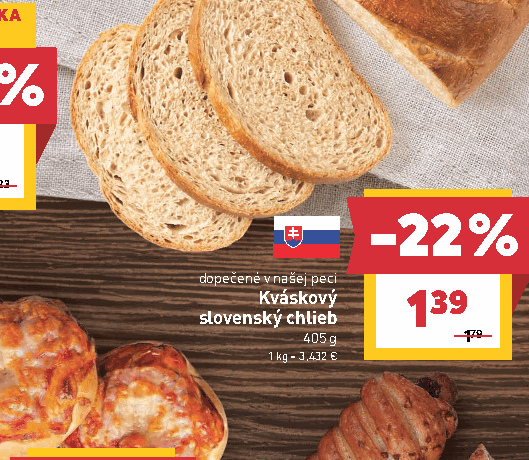 Kváskový slovenský chlieb