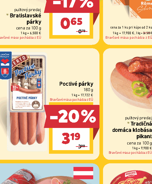 Poctivé párky