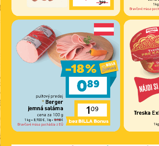 Berger jemná saláma