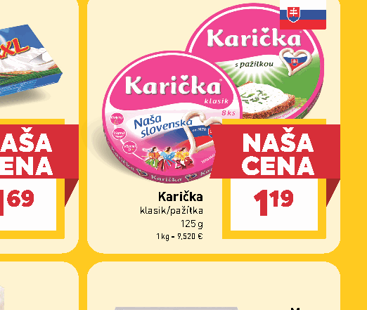 Karička klasik/pažítka