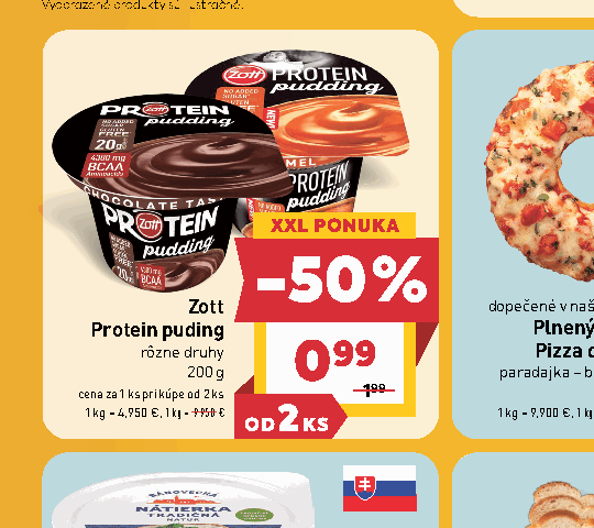 Zott Protein puding rôzne druhy