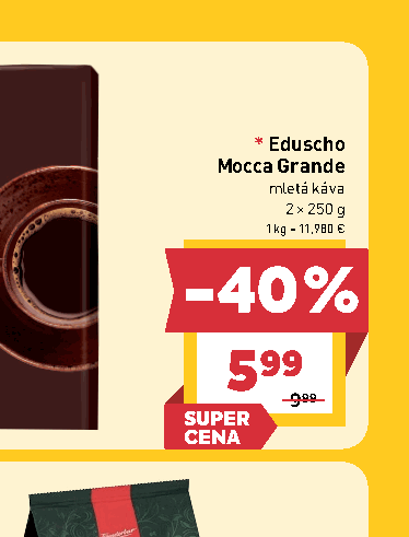 Eduscho Mocca Grande mletá káva