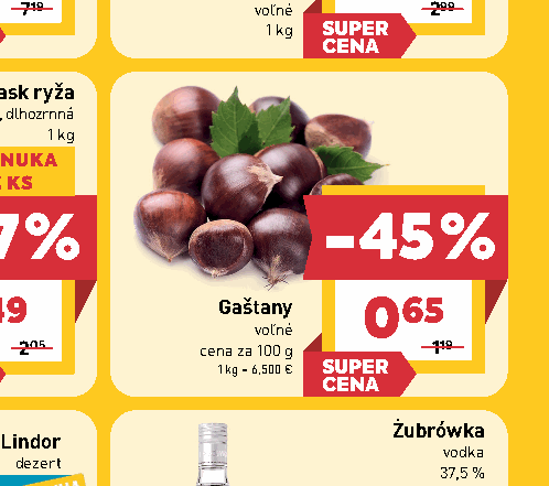 Gaštany voľné