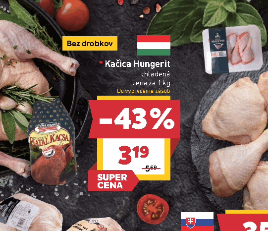 Kačica Hungerit chladená