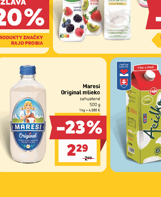 Maresi Original mlieko zahustené