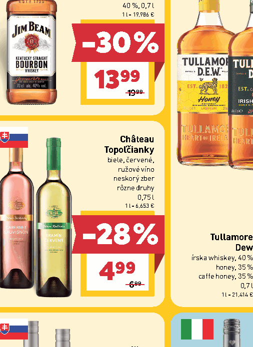 Château Topoľčianky biele, červené, ružové víno neskorý zber