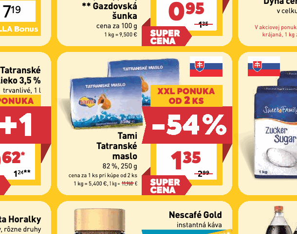 Tami Tatranské maslo