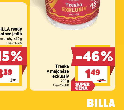 Treska v majonéze exklusiv