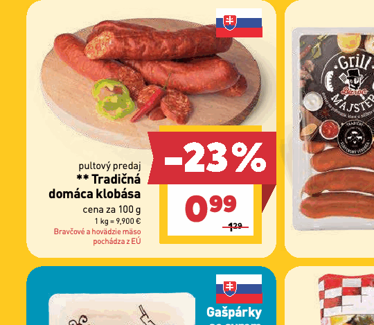 domáca klobása