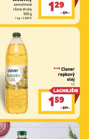 Clever repkový olej