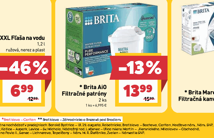 Brita AiO Filtračné patróny