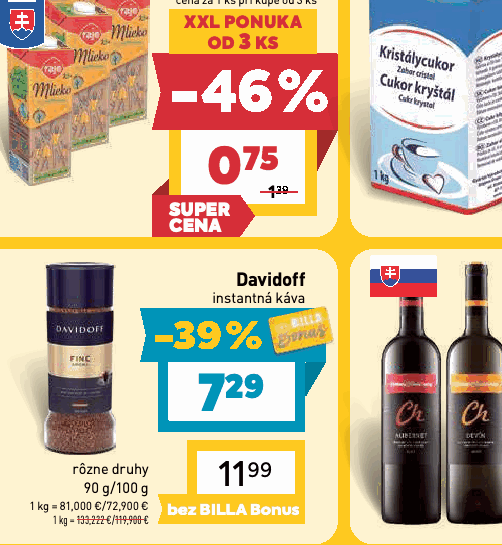 Davidoff instantná káva