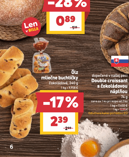 Ölz mliečne buchtičky čokoládové, 240 g