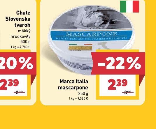 Marca Italia mascarpone