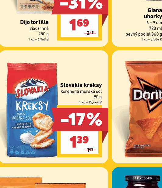 Slovakia kreksy korenená morská soľ