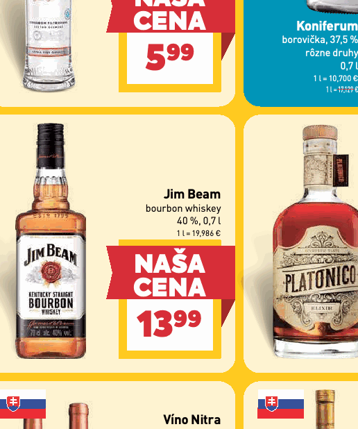 Jim Beam bourbon whiskey