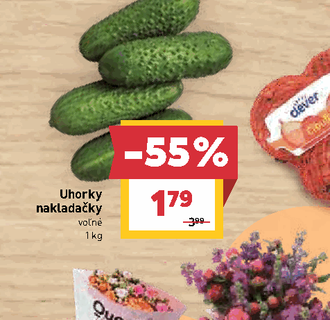 Uhorky nakladačky voľné
