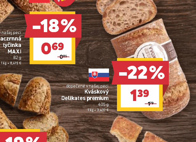Kváskový Delikates premium